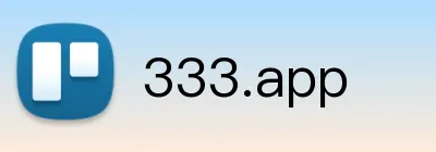 333.app logo